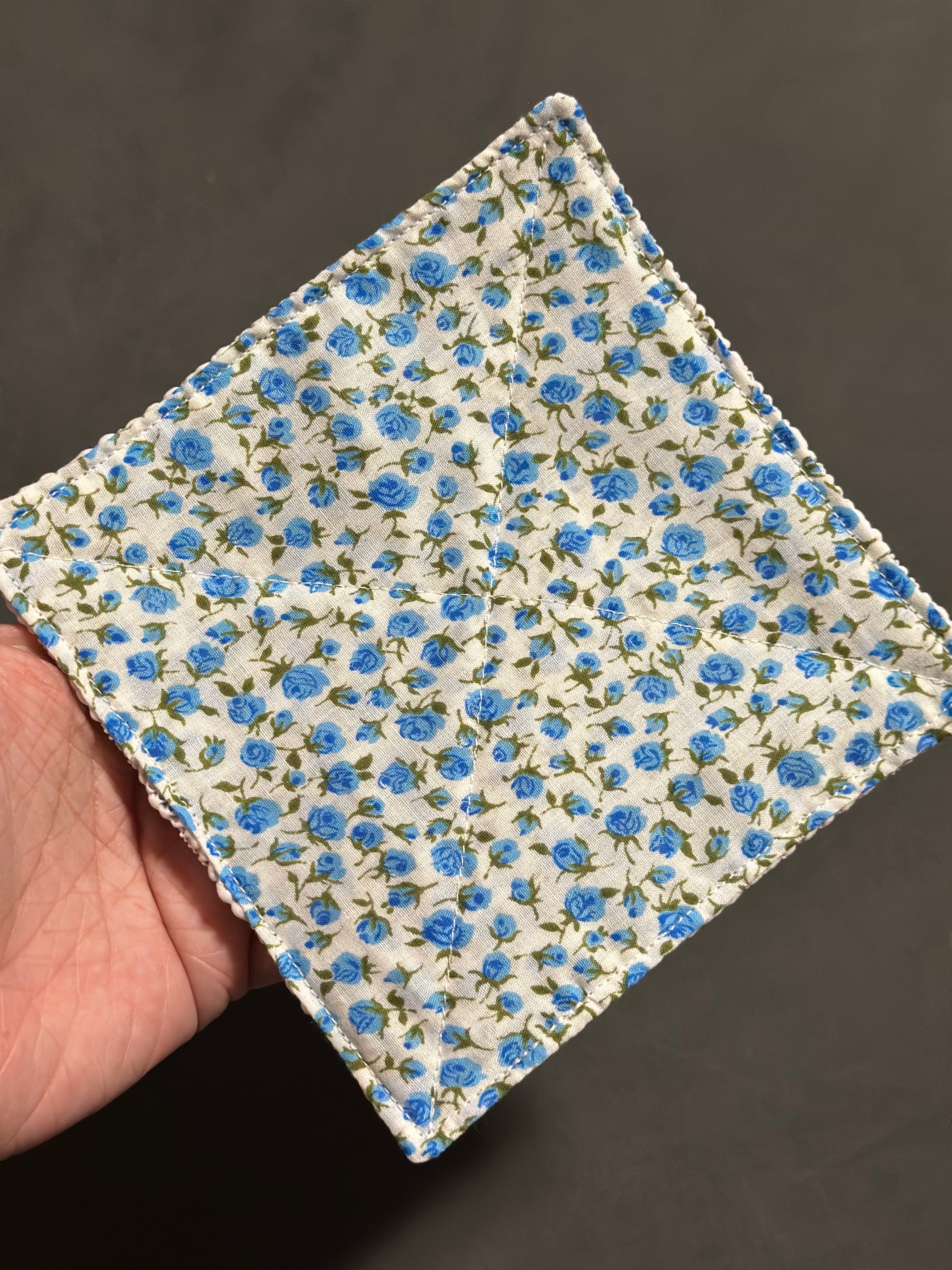 Jar Gripper - Blue Floral