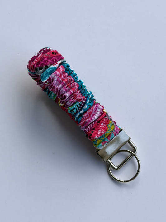 Scrunchie Wristlet - Geometric