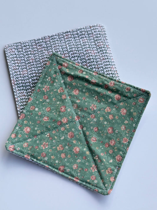 Jar Gripper - Green Floral